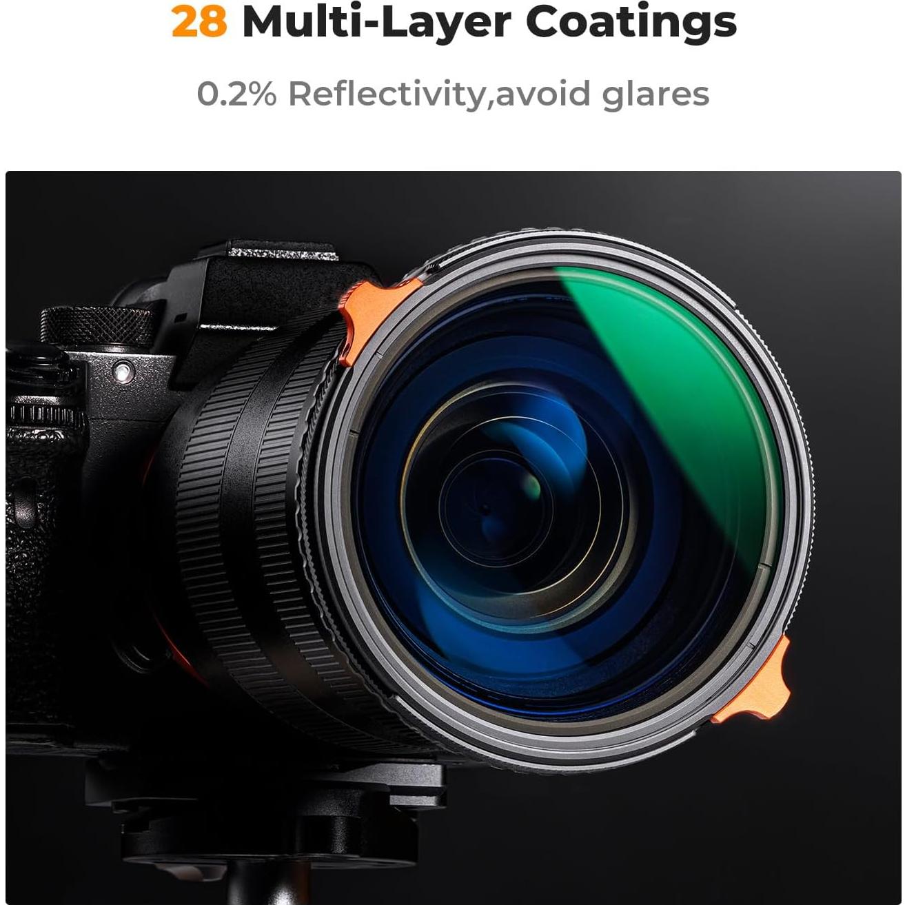 Filtro ND Variable y CPL K&F Concept 67mm Nano-X