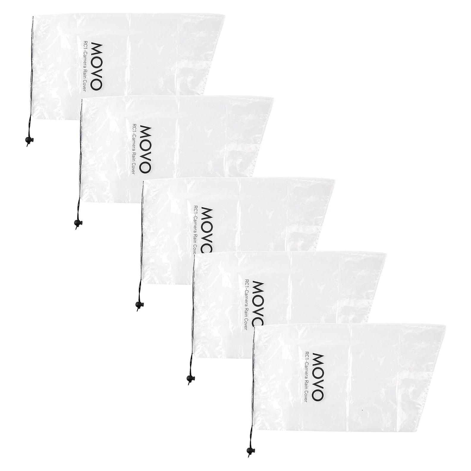 Cubiertas de Lluvia Movo RC1 para Cámara DSLR - Paquete de 5