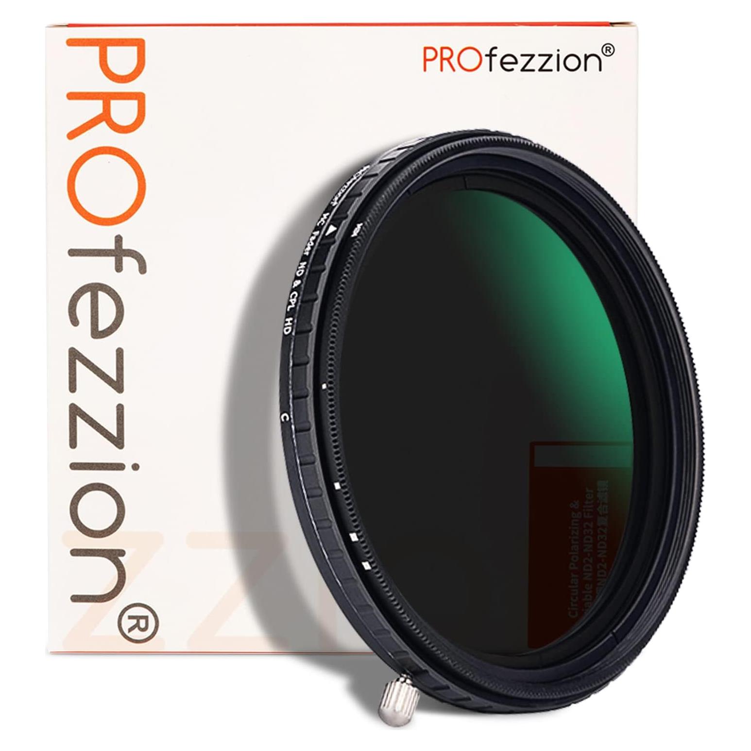 Filtro ND Variable 49mm PROfezzion PNC-49 CPL 5 Paradas