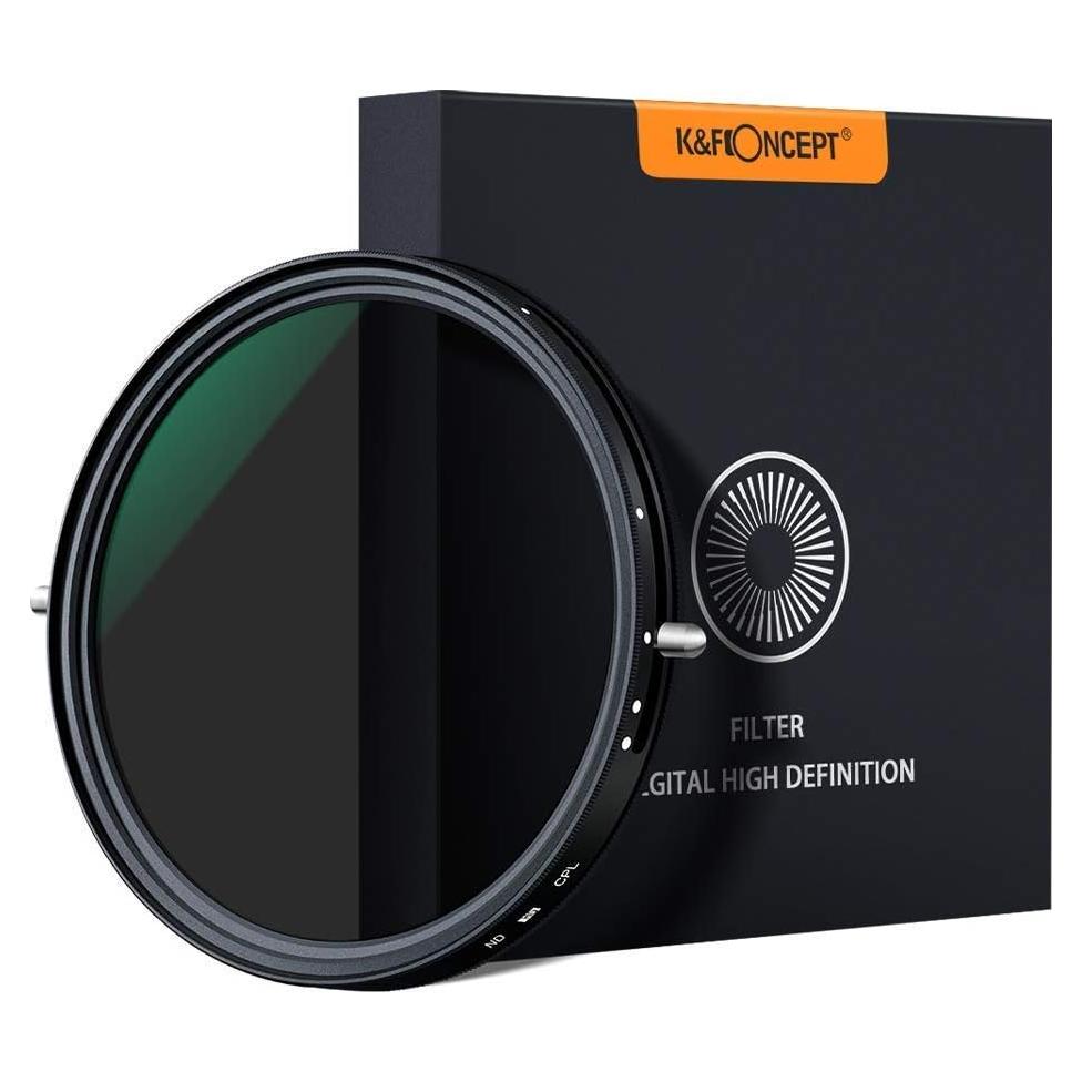 Filtro ND Variable 77mm Digital Nc ND2-ND32 y CPL