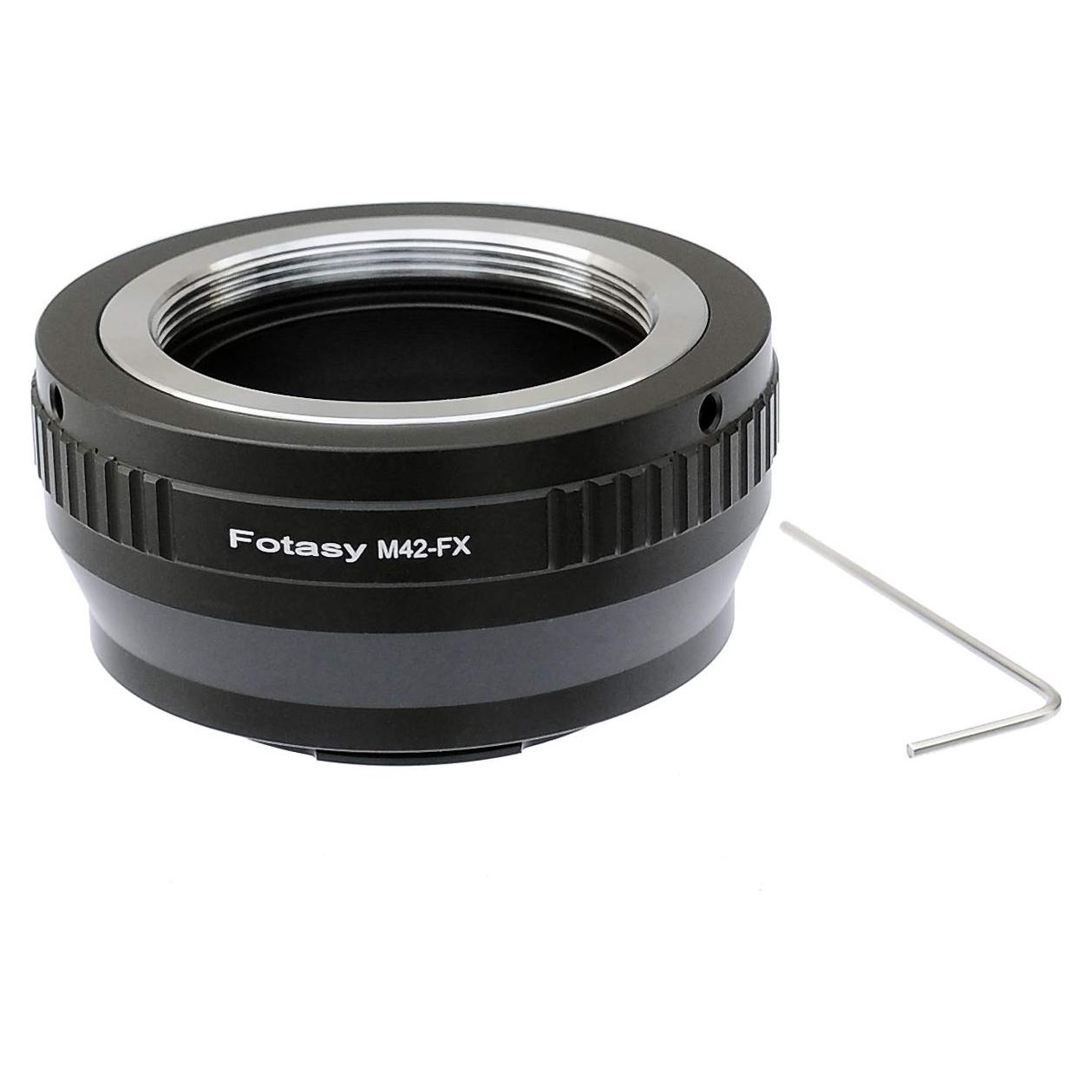 Adaptador Fotasy M42 a Fuji X para Cámaras Sin Espejo