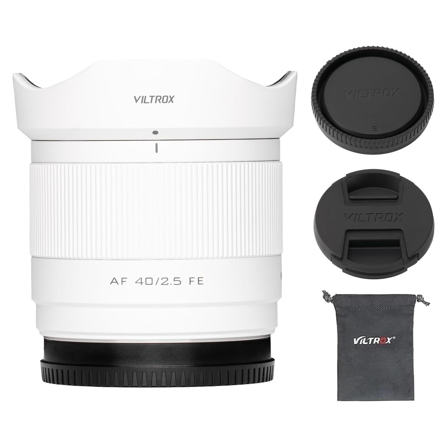 Lente VILTROX AF 40mm f2.5 para cámaras Sony E Mount