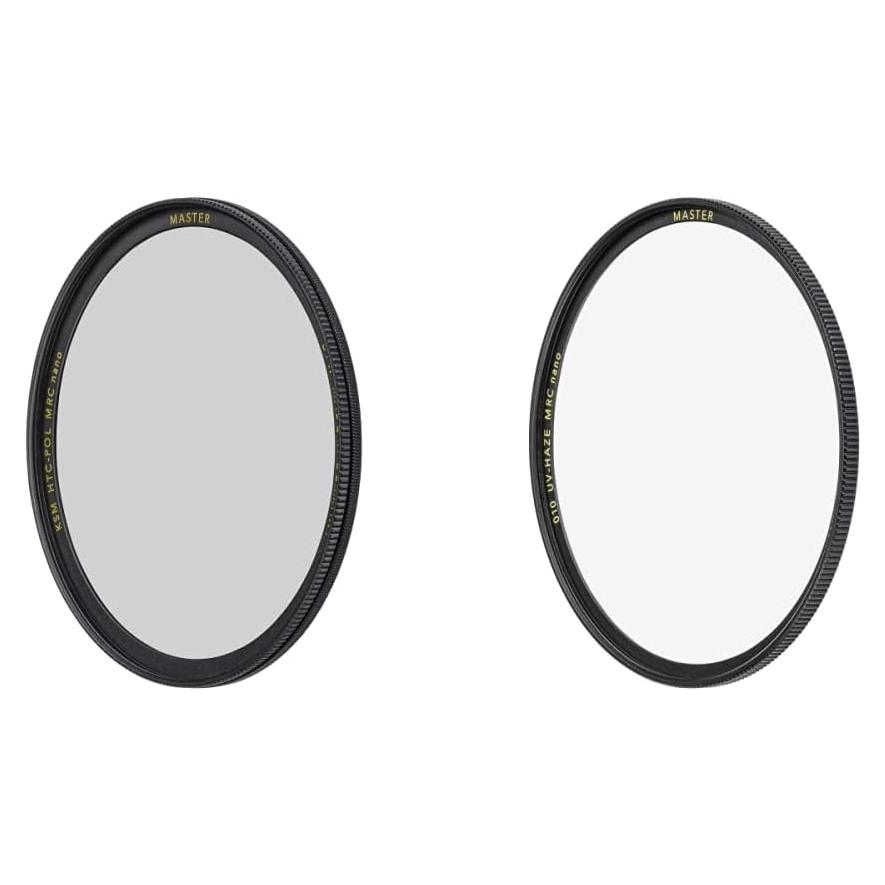 Filtros B+W 49mm: Polarizador Circular y UV Haze MRC Nano
