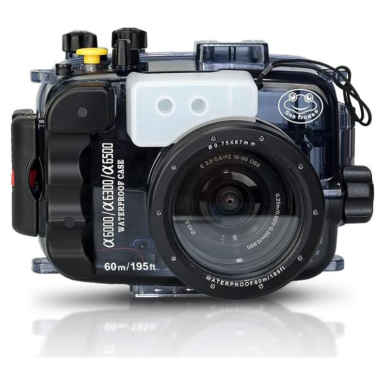 Carcasa Submarina Impermeable Seafrogs para Sony A6000 A6300 A6500