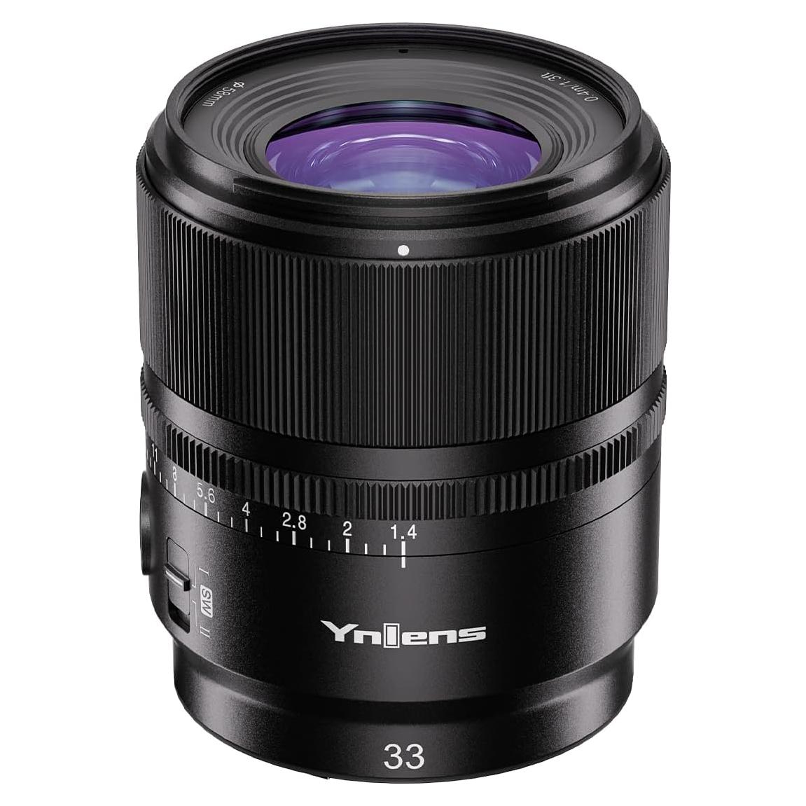 Lente Gran Angular YONGNUO YN33mm F1.4S DA DSM para Sony E