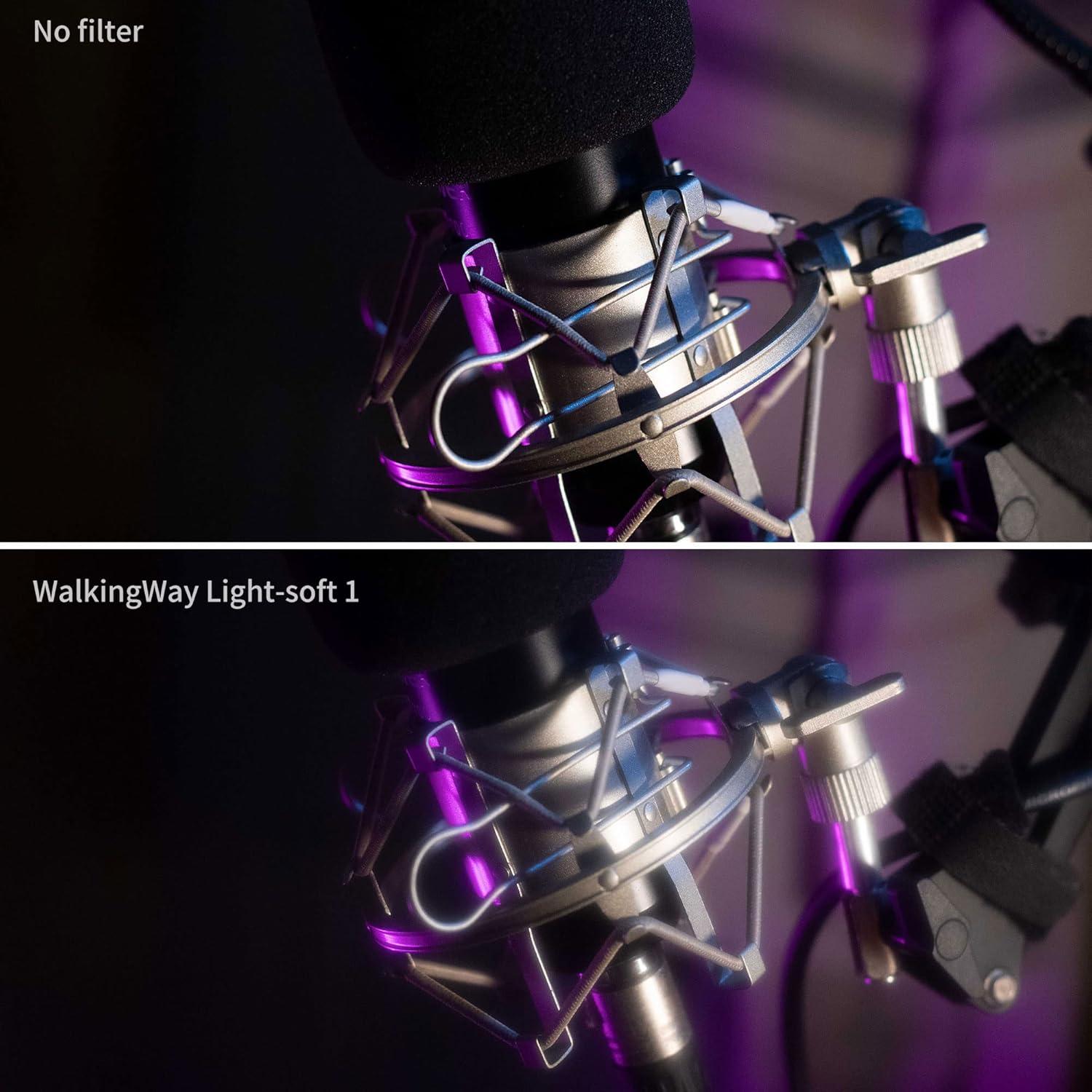 Filtro de Difusión Niebla Blanca 77MM Walking Way 2pcs Suave 1 y 2