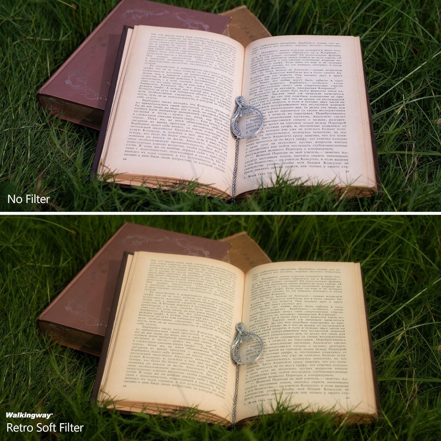 Filtro de Lente de Difusión Cálida 67mm WalkingWay Pro-Mist