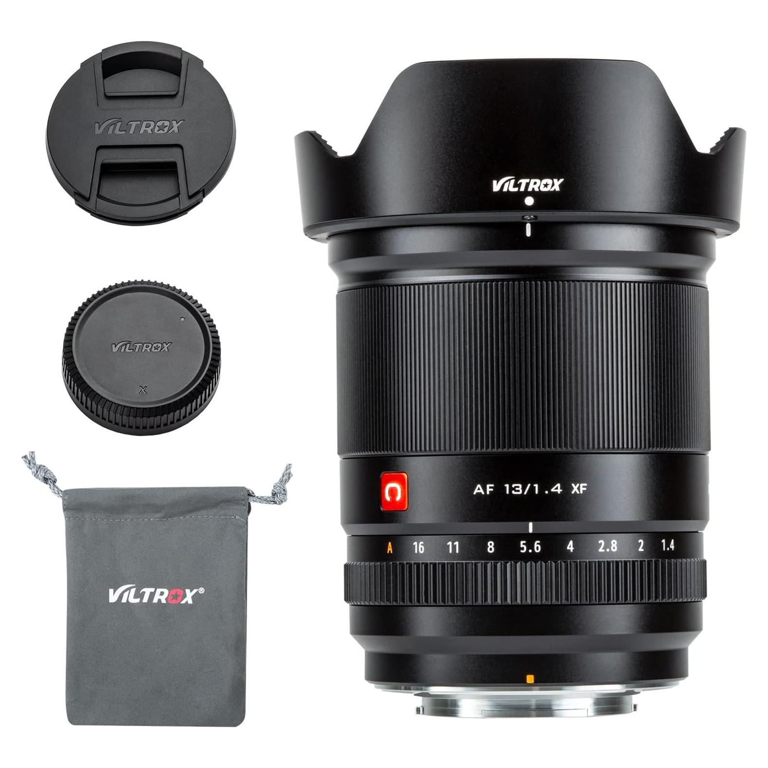 Lente VILTROX AF 13mm F1.4 para Fujifilm X - Ultra Gran Angular