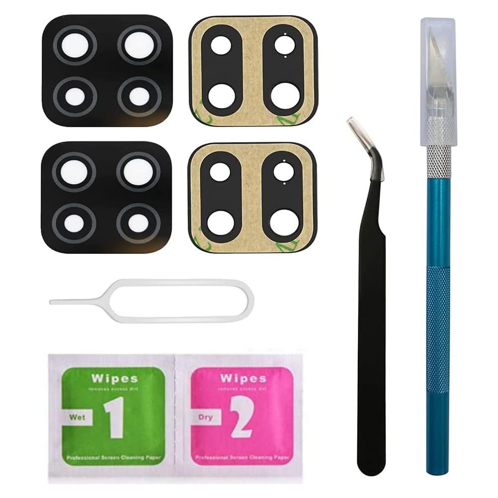 Paquete de 2 Lentes de Cristal Cámara Samsung Galaxy A12 2020