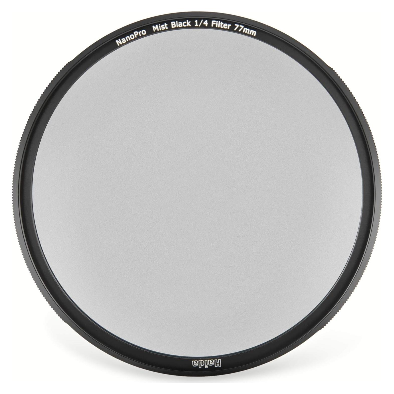 Filtro de vidrio óptico Haida NanoPro HD4651-77 77mm MC Black Mist 1/4