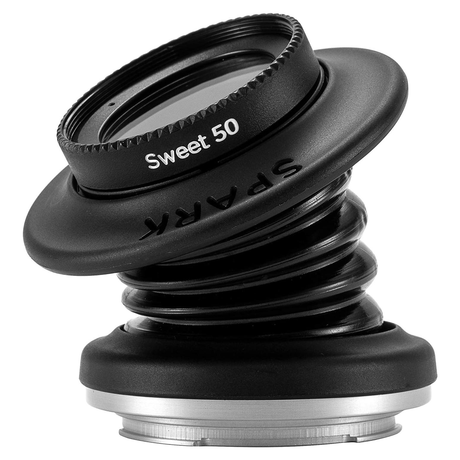 Lensbaby Spark 2.0 para Canon EF - Lente Flexible 184g