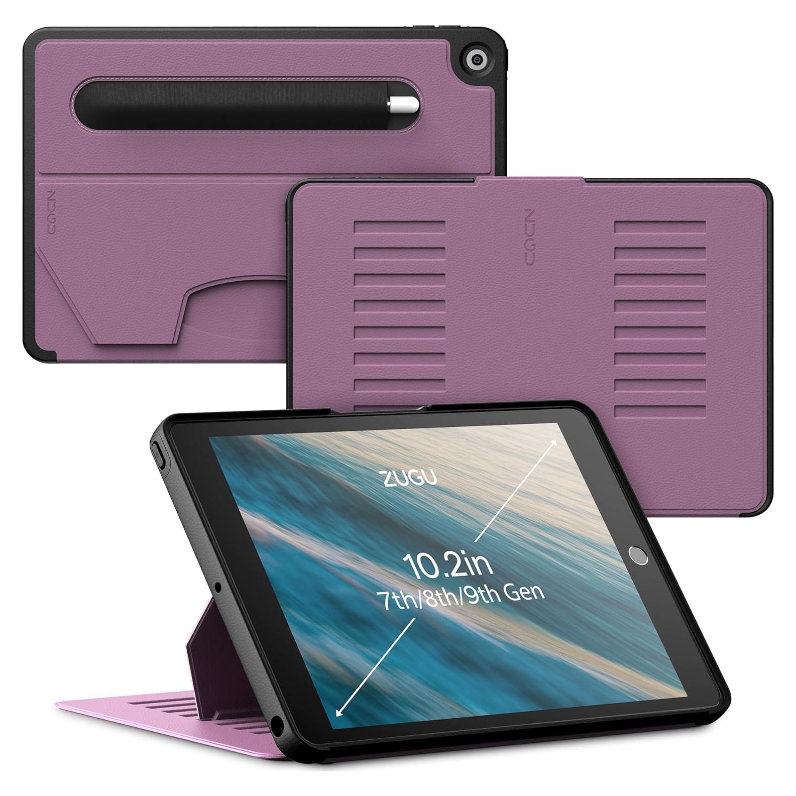 Funda ZUGU para iPad 10.2" (7ª/8ª/9ª Gen) Púrpura Baya