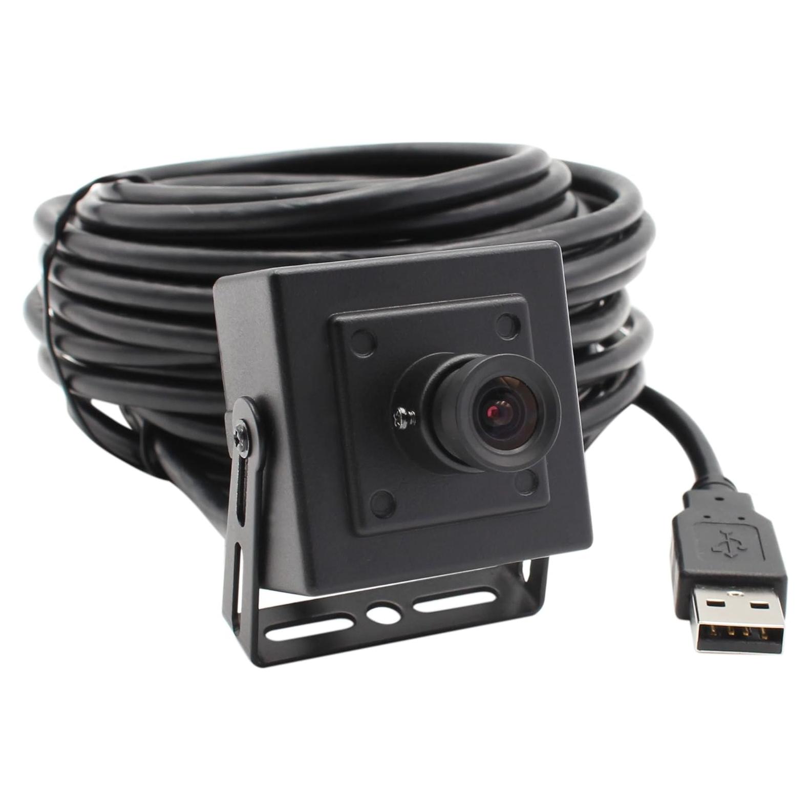 Cámara USB Mini HD ELP 1MP 720P 3.6mm para PC y vigilancia