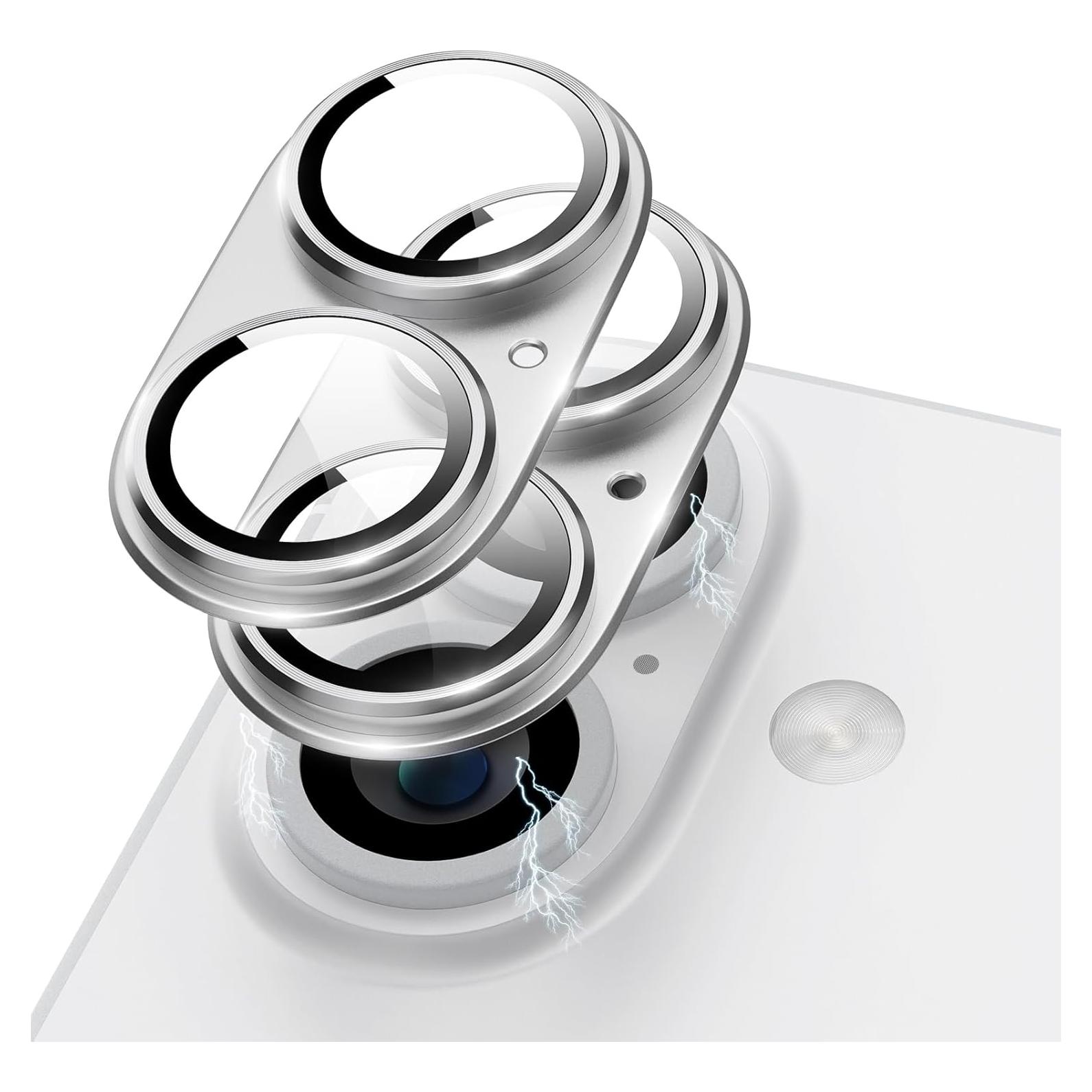 Protector de Lente de Cámara Kanosan para iPhone 16 Plus 9H