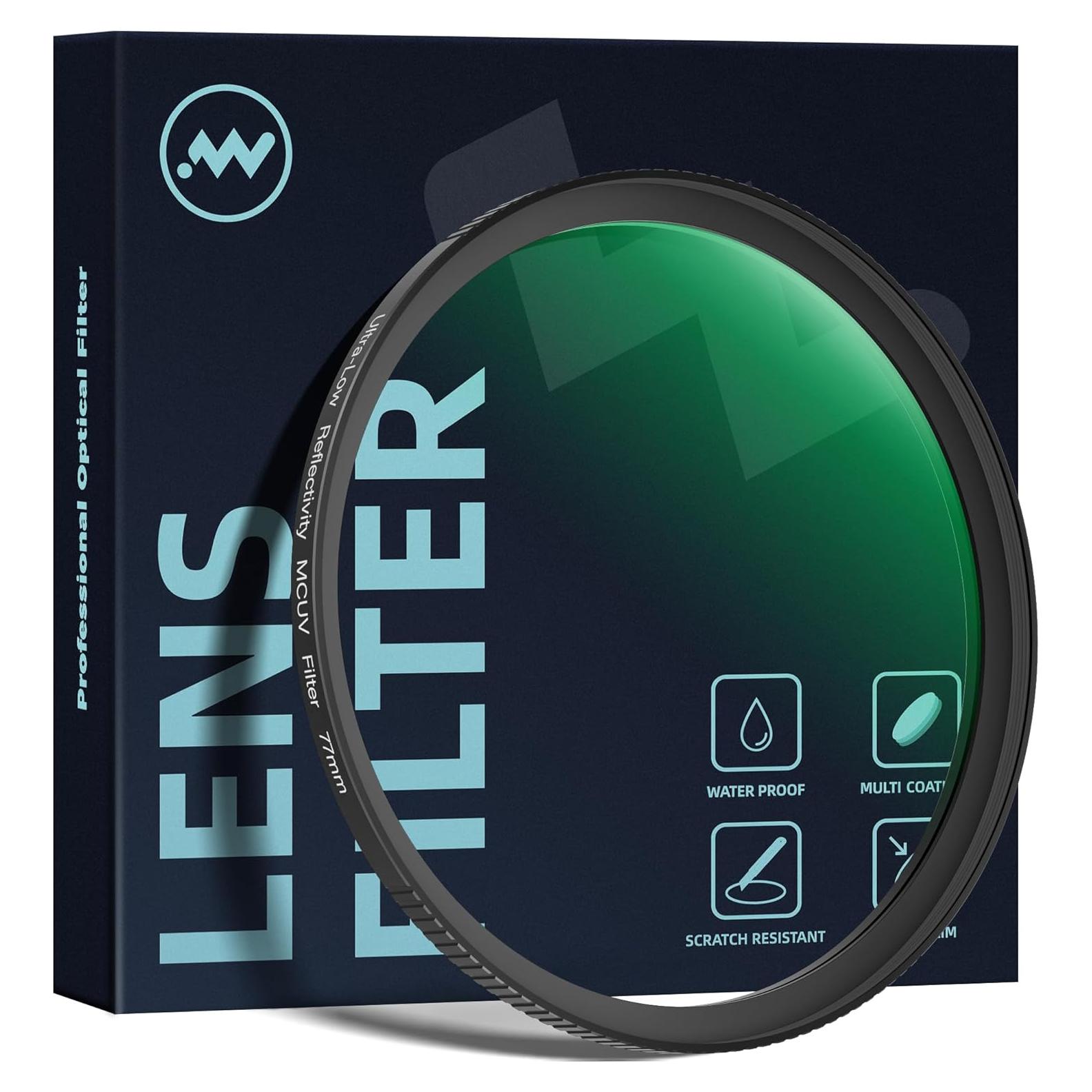 Filtro UV 49mm Walking Way, 28 capas, ultra delgado, HD