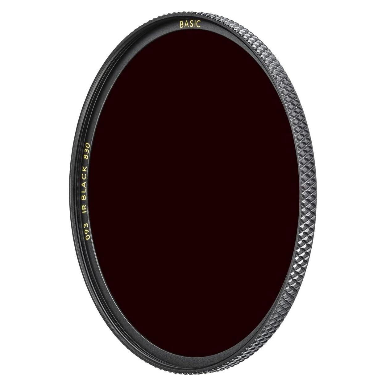 Filtro IR Negro 093 B+W 43mm para Fotografía Creativa