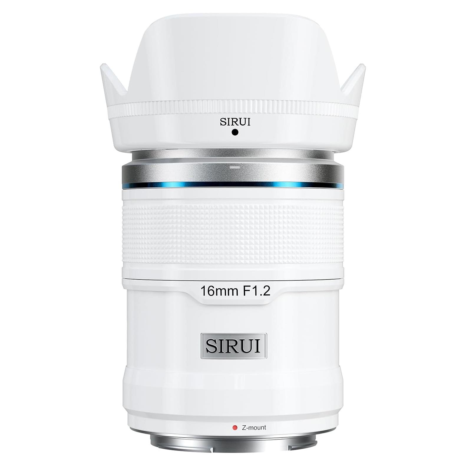 Lente Autofocus SIRUI Sniper 16mm f/1.2 Montura Z Blanca
