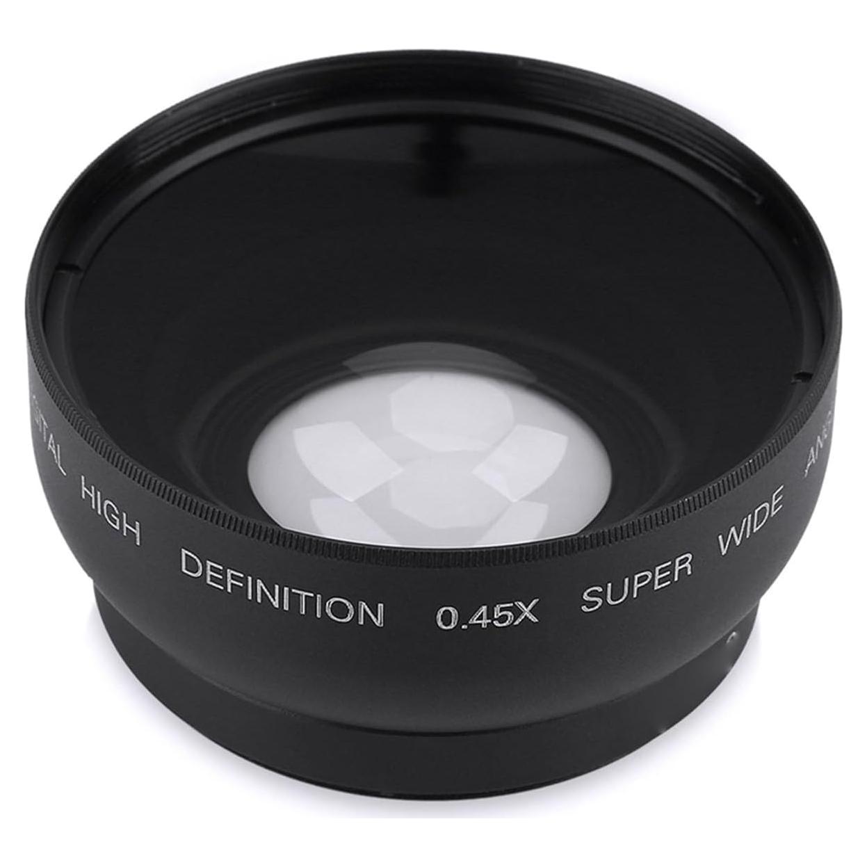 Lente Gran Angular 0.45X 52mm Agatige para DSLR y Digitales