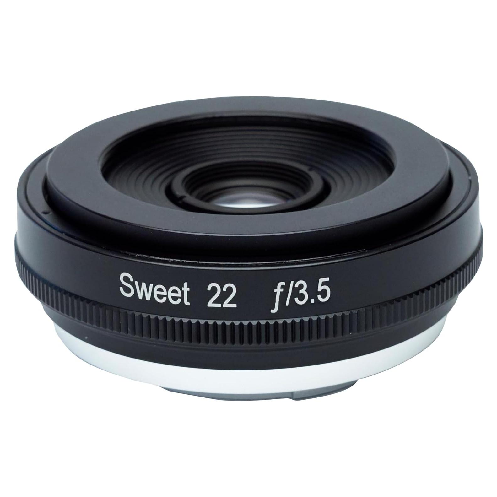 Lente Pancake Lensbaby Sweet 22 para Fuji X - 22mm f/3.5