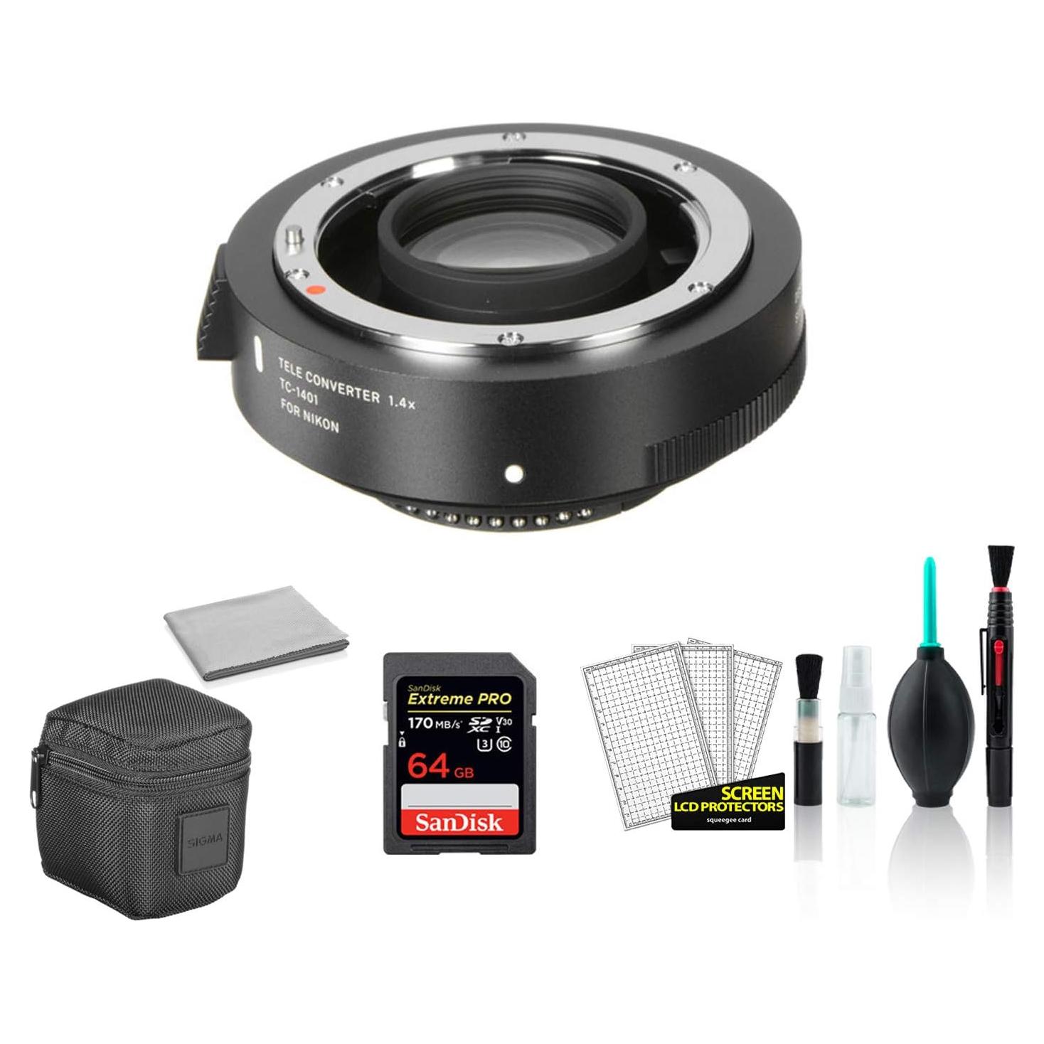 Teleconvertidor Sigma TC-1401 1.4x para Nikon F - 879306