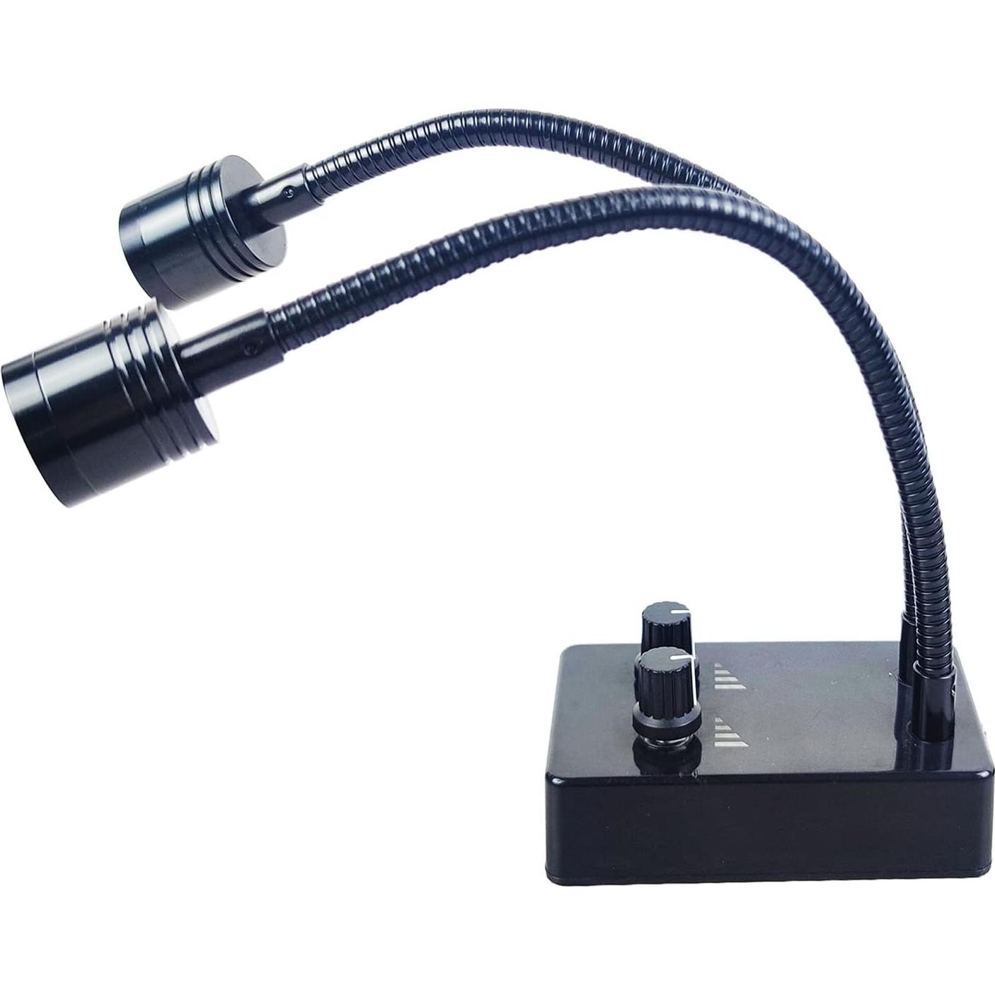 Fuente de luz LED USB para microscopio Upwtkim, 0-100% ajustable