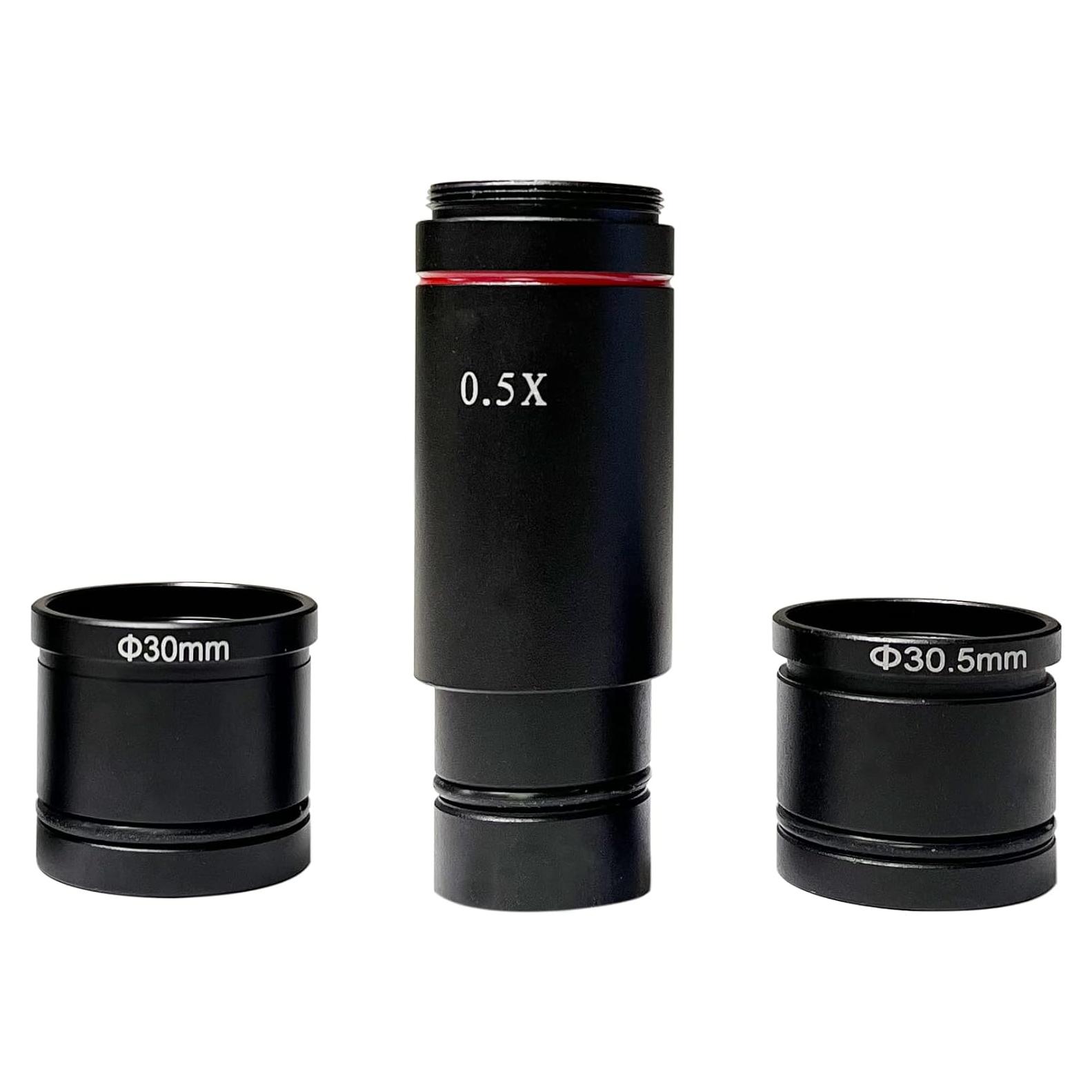 Adaptador C-Mount 0.5x Parco Scientific para Microscopio Trinocular