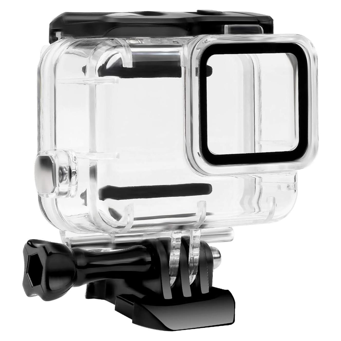 Funda Impermeable FiTSTILL para GoPro Hero 7 Blanca y Plateada