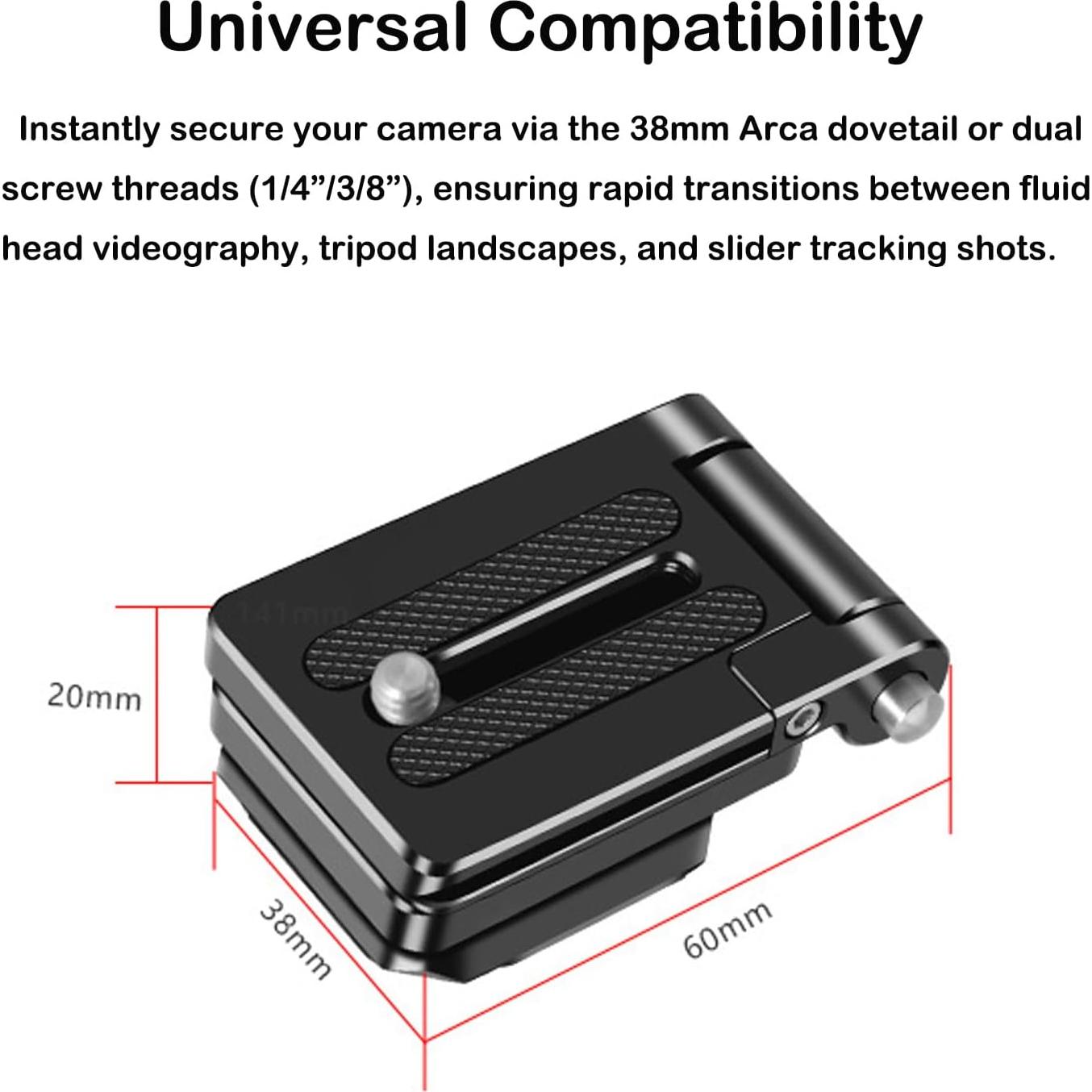 Soporte en L Plegable VEETALEE para Cámara DSLR y Sin Espejo