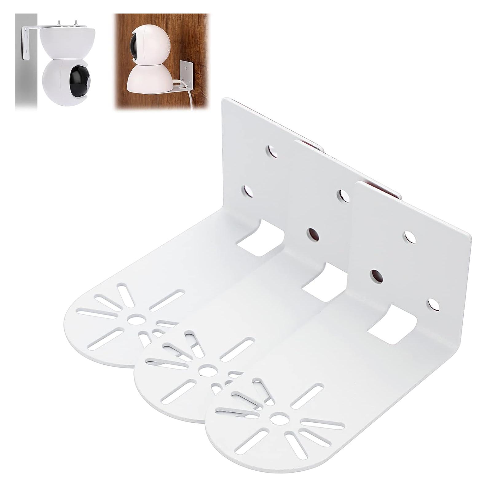 Estante de Pared Sumnacon para Cámara - Metal Blanco 3 Piezas