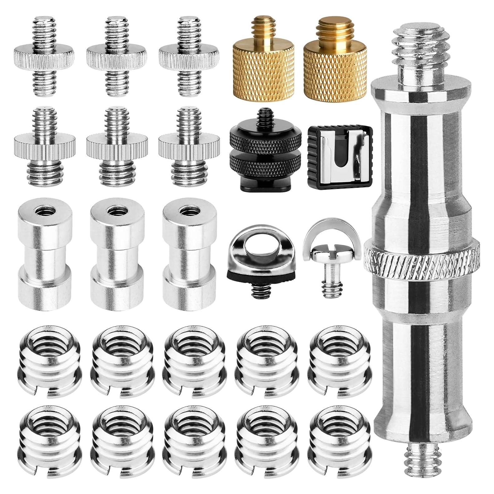 Adaptador de Trípode ChromLives 26 Piezas para Cámara