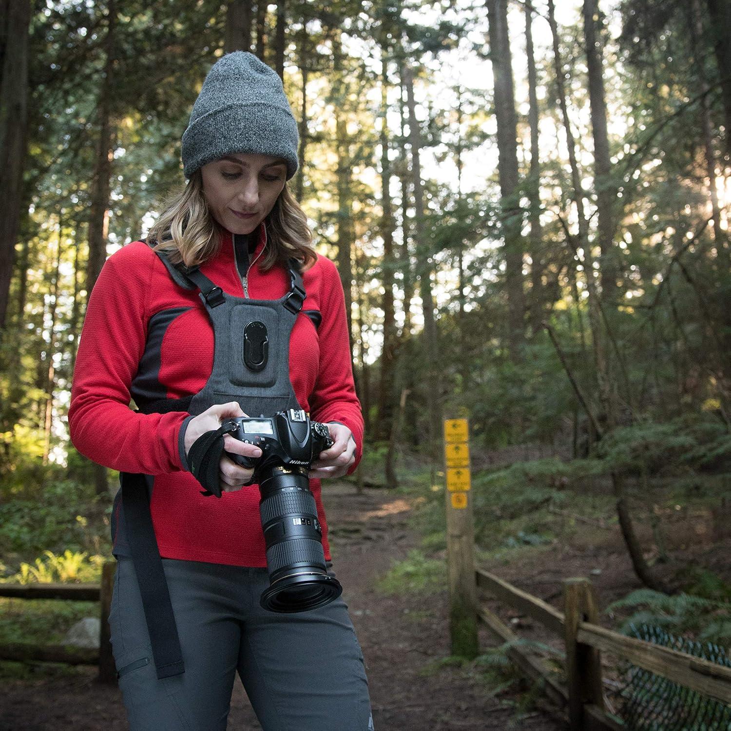 Sistema de Arnés para Cámara Cotton Carrier G3 - Gris