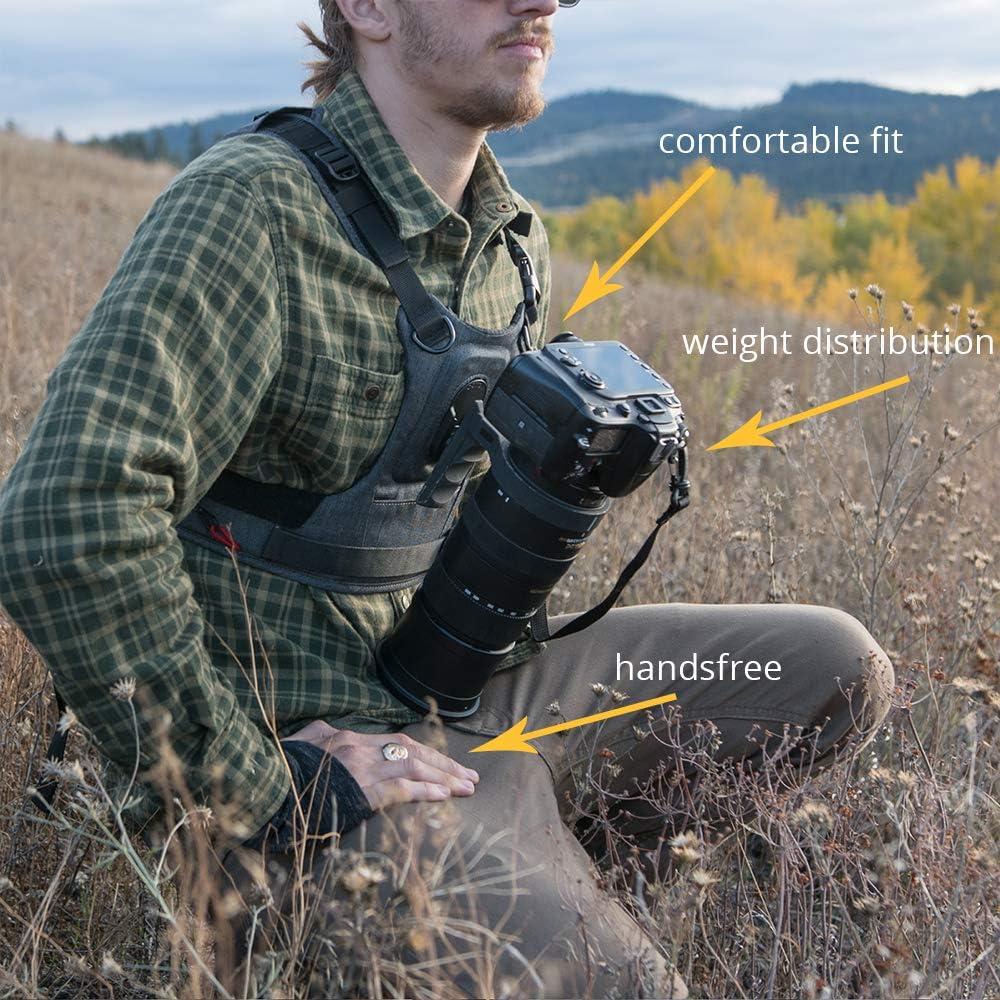 Sistema de Arnés para Cámara Cotton Carrier G3 - Gris