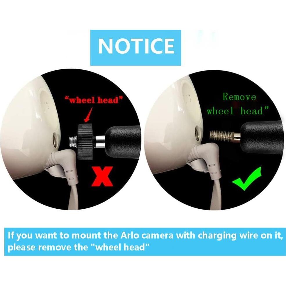 Soporte de Pared Ajustable para Cámara de Seguridad XNNHMW