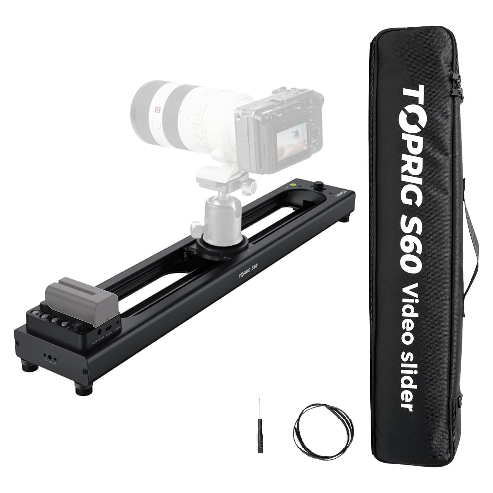 Deslizador de Cámara Motorizado Accsoon Toprig S60 1.5kg