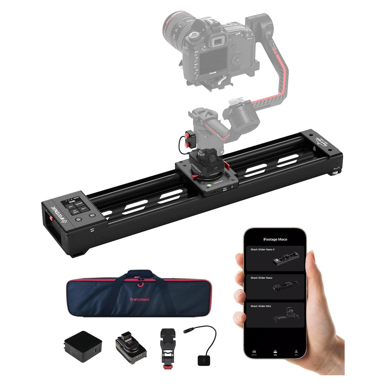 Deslizador de Cámara IFOOTAGE Nano II 660 - 7 kg Carga