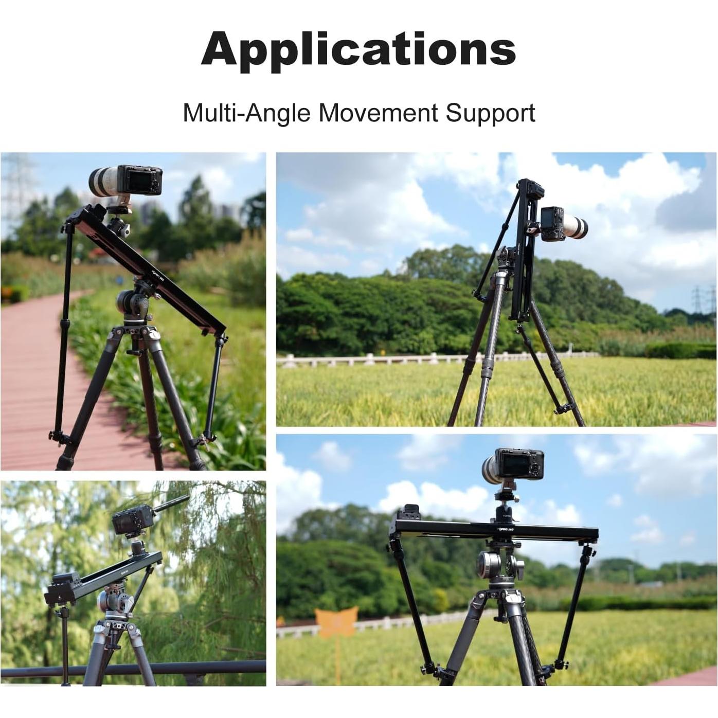 Brazos de Soporte Ajustables Toprig para Trípode - Paquete de 2