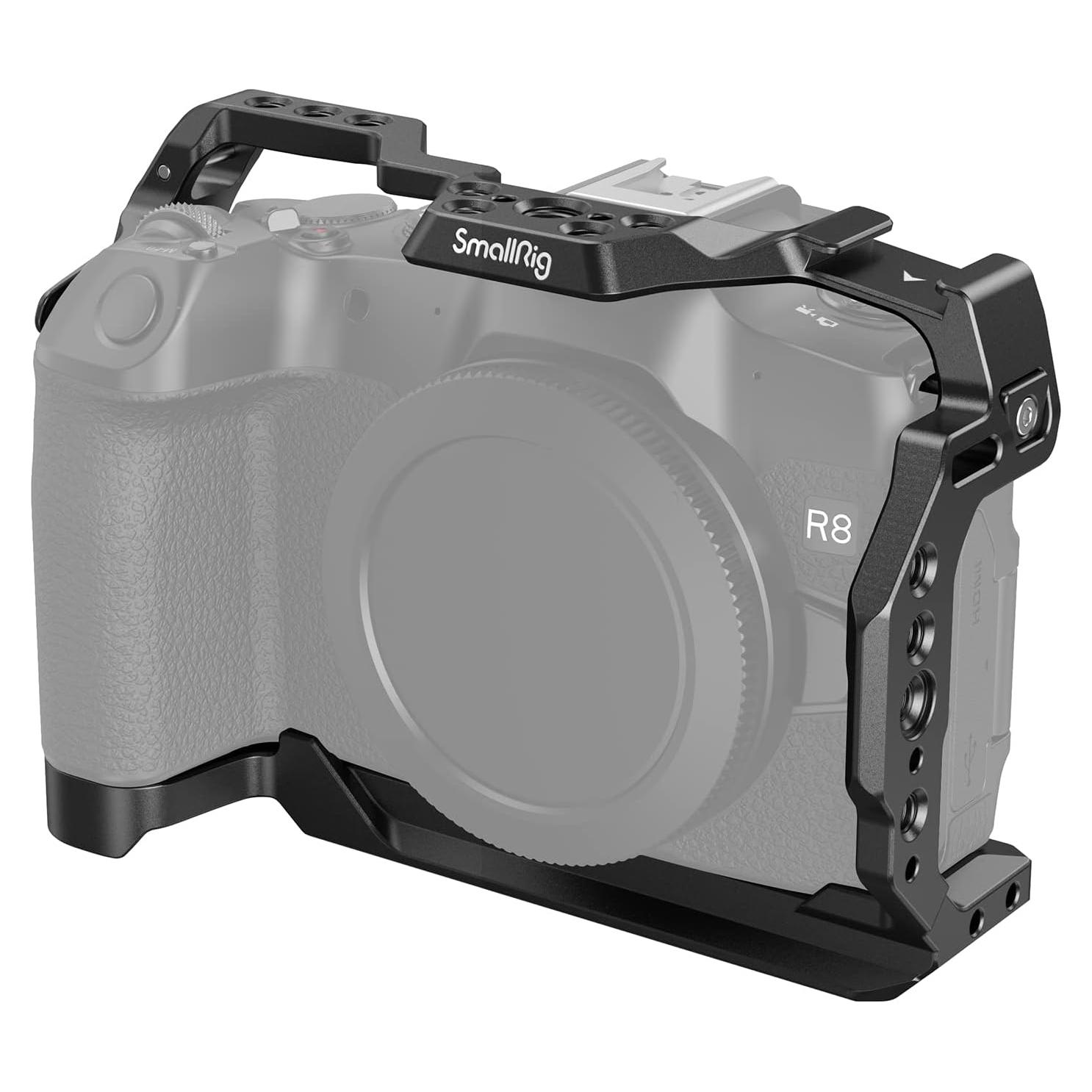 Cage Pequeño para Cámara Canon R8 SmallRig 4212 con Montajes