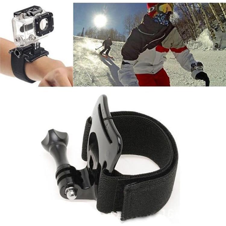 Soporte de Muñeca Ajustable Reflex para Cámara de Acción - Compatible con GoPro Hero, DJI, Insta360