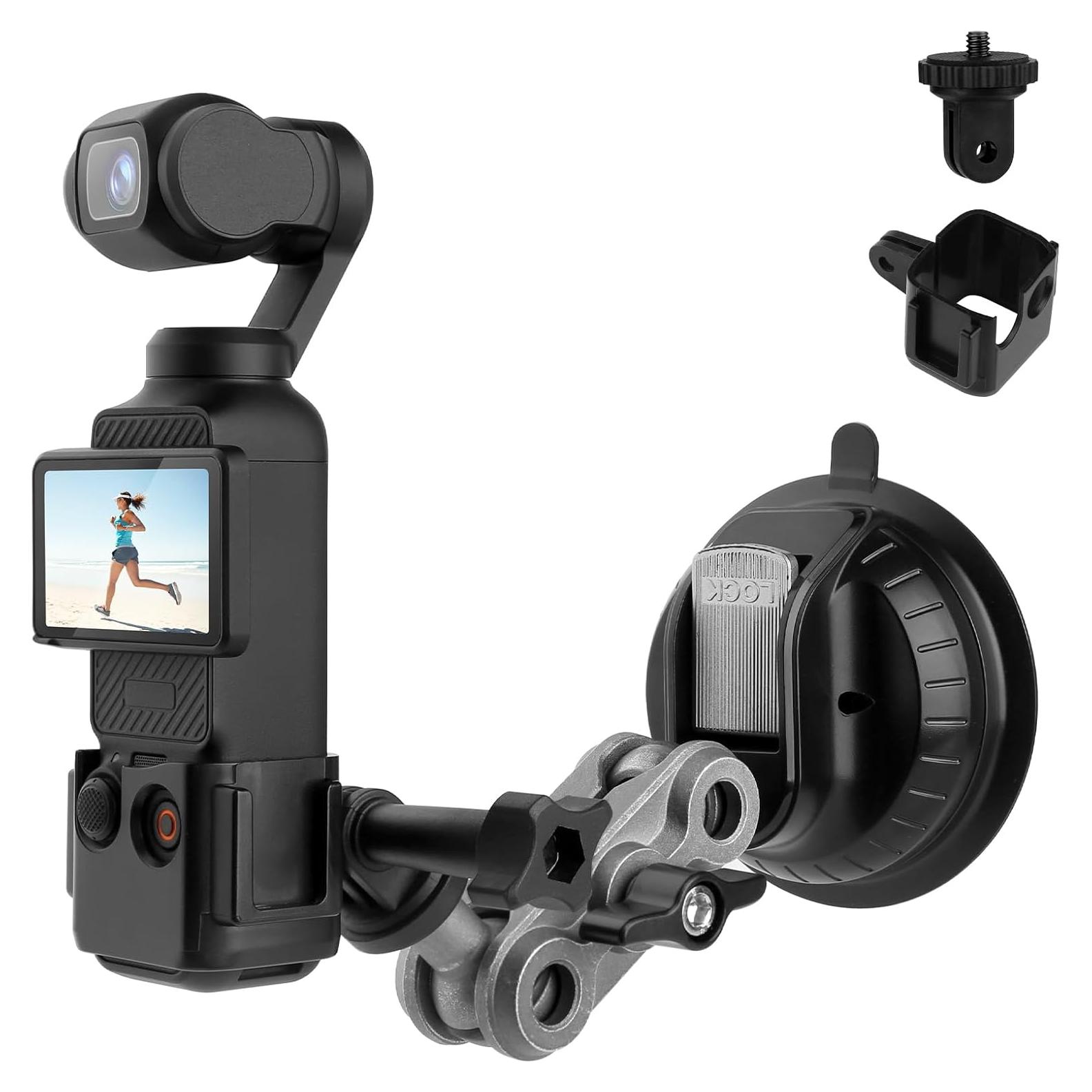 Soporte de Ventosa para Cámara Mippko Pocket 3 y GoPro