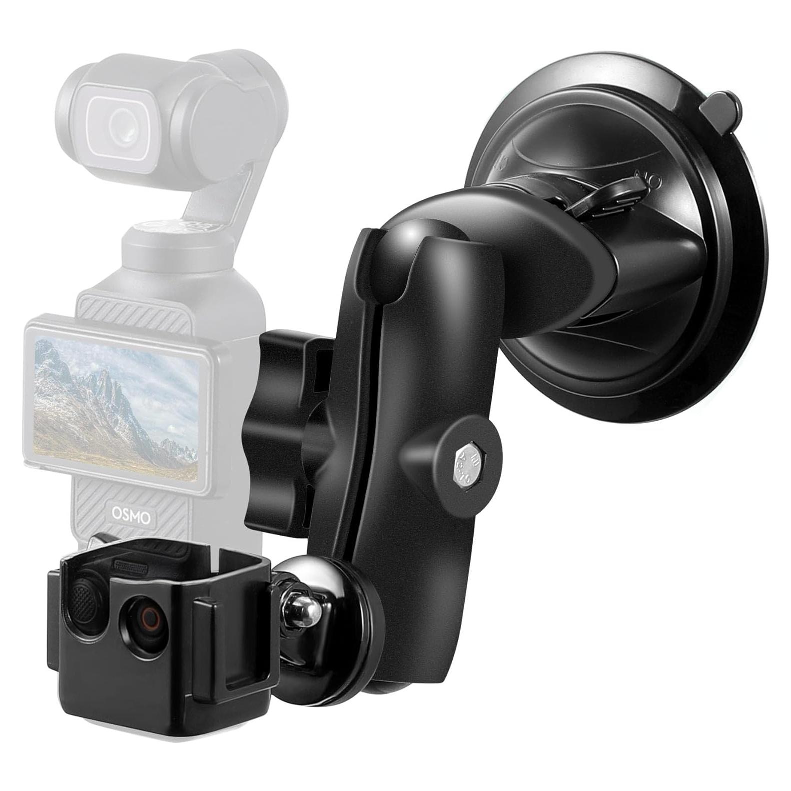 Soporte de Ventosa KOQEIEY para DJI Osmo Pocket 3 y GoPro