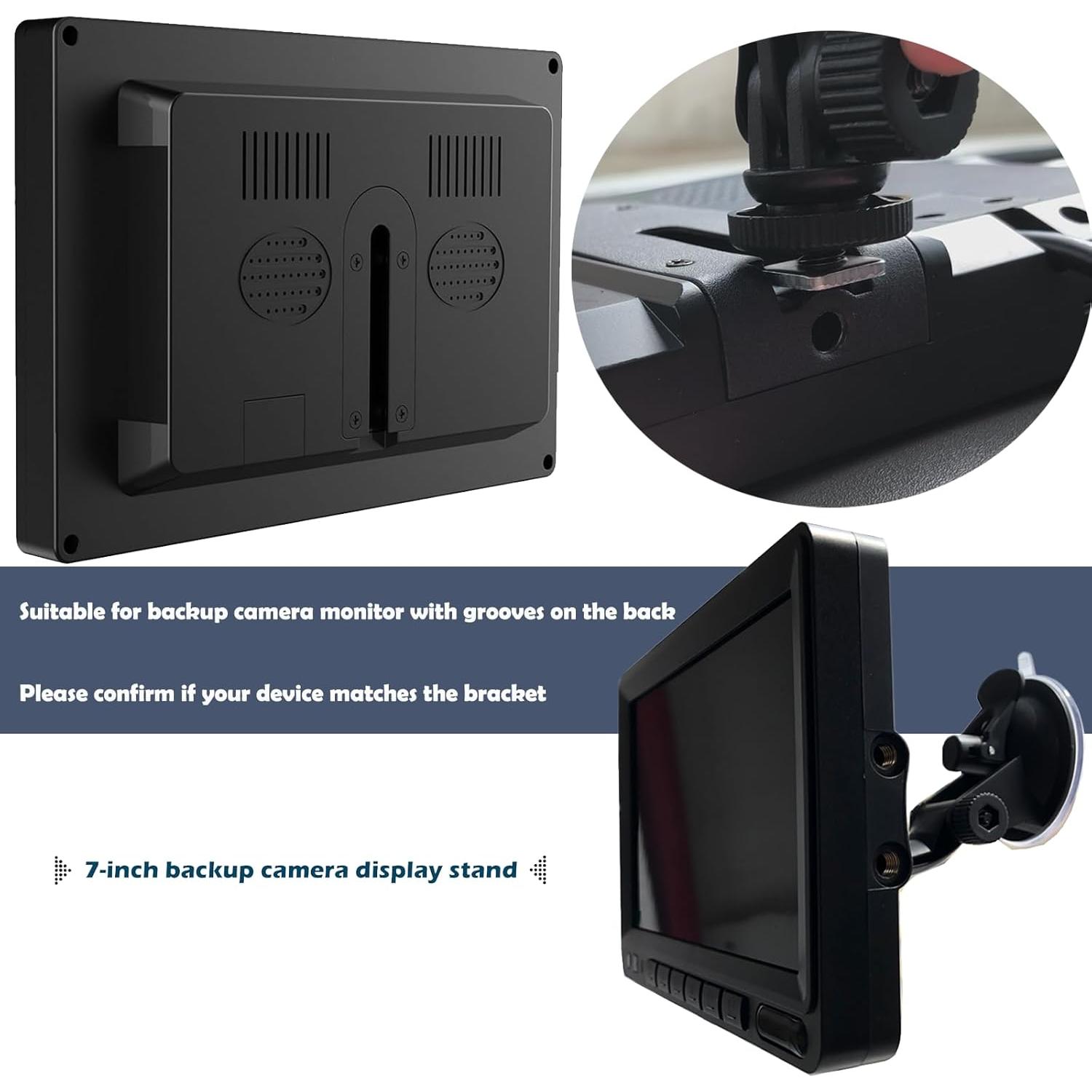 Soporte de Ventosa para Monitor de 7" Collyon - Ajustable