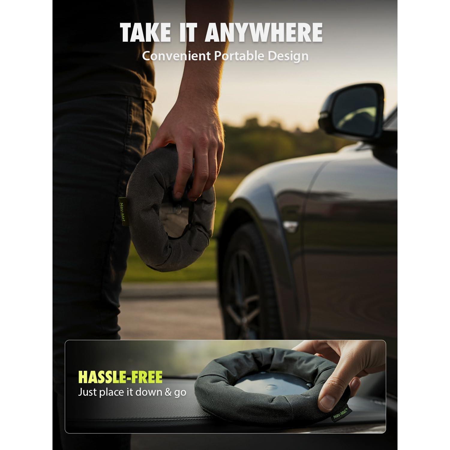 Almohadilla de GPS Bracketron NavMat para Tablero 20.32 cm