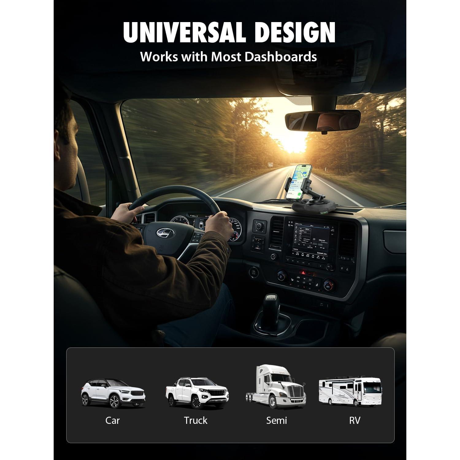 Almohadilla de GPS Bracketron NavMat para Tablero 20.32 cm