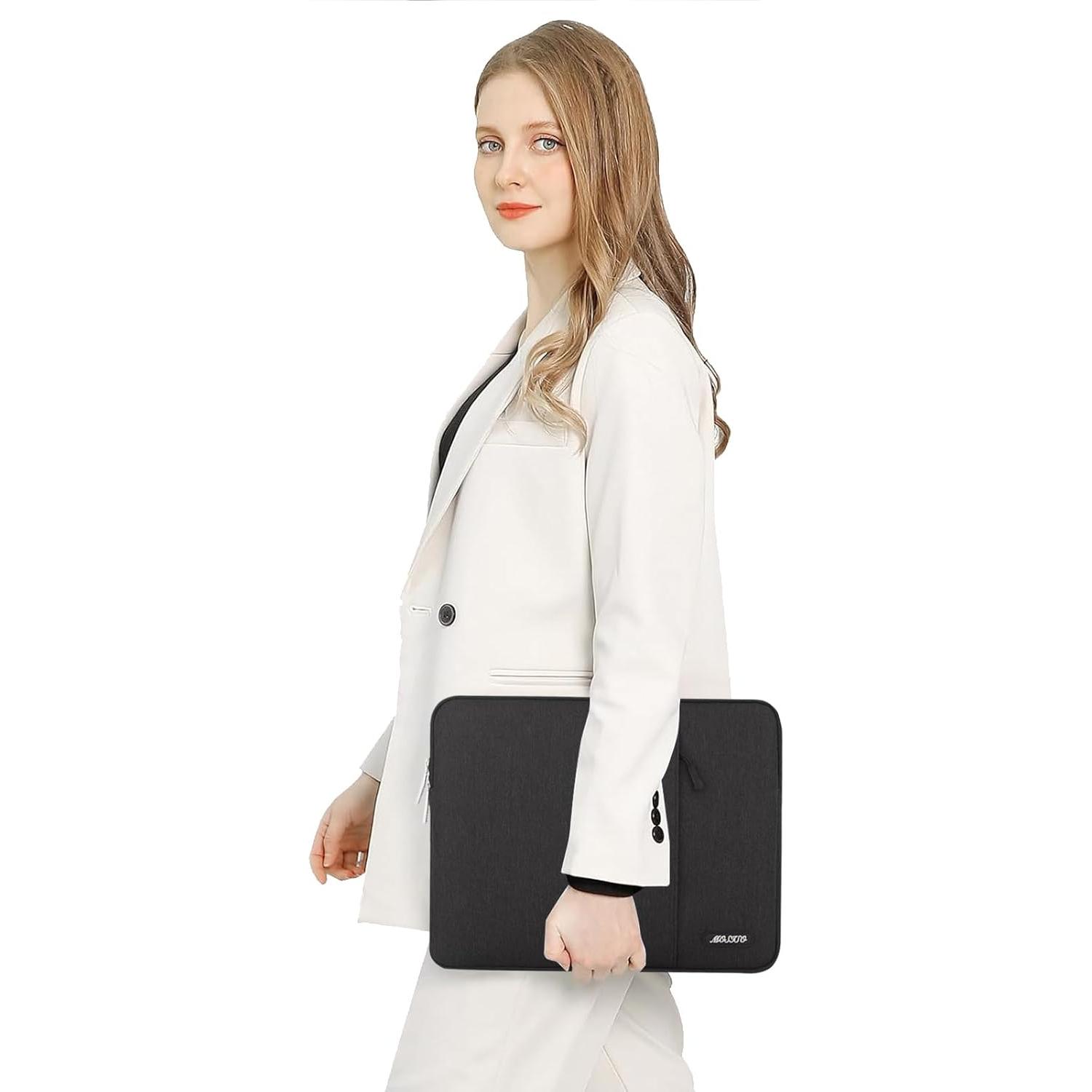 Funda para Laptop MOSISO 13.3" Negra con Bolsillo