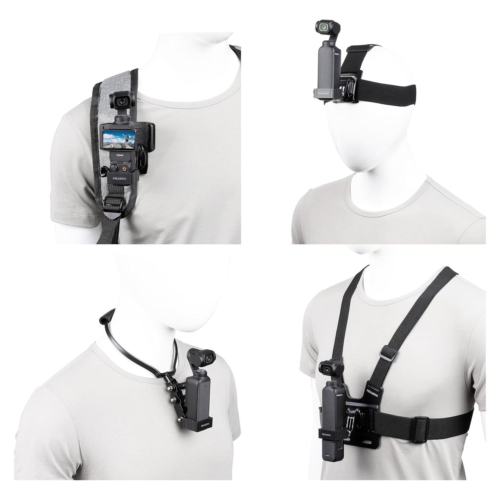 Kit de Accesorios Pellking 4 en 1 para DJI Osmo Pocket 3