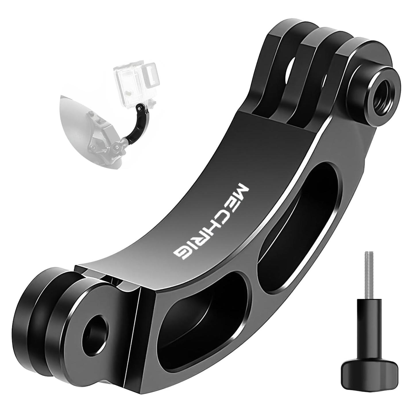 Brazo de Extensión Curvado Mechrig para GoPro y Cámaras de Acción