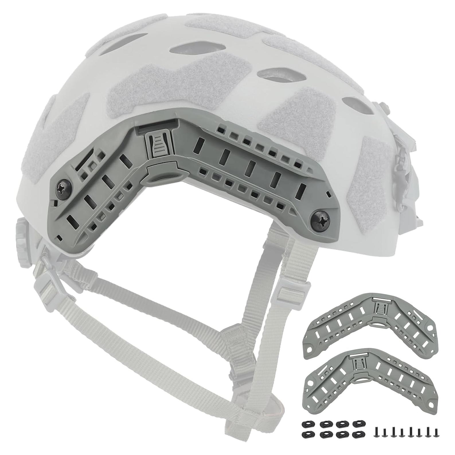 Kit de Rieles Laterales Qavctw para Casco Táctico FAST