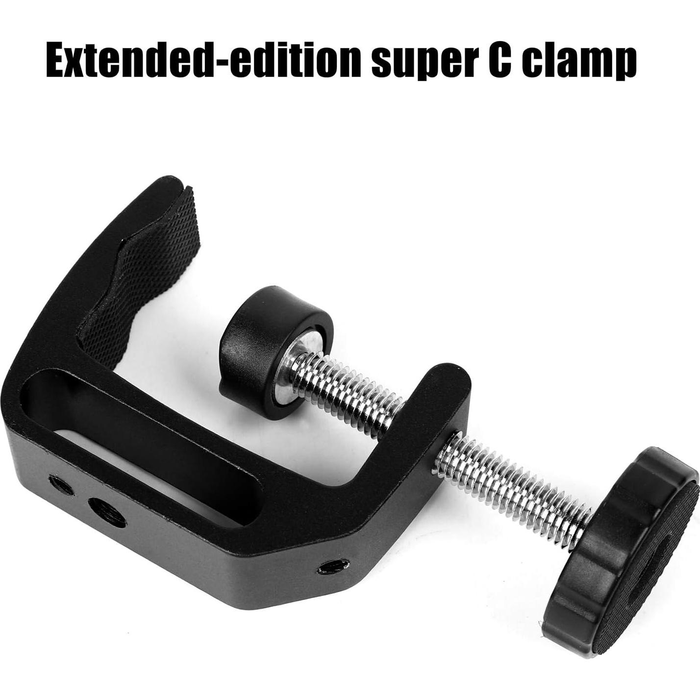 Soporte de cámara WANBY con abrazadera de doble bola 7.9x4.8cm