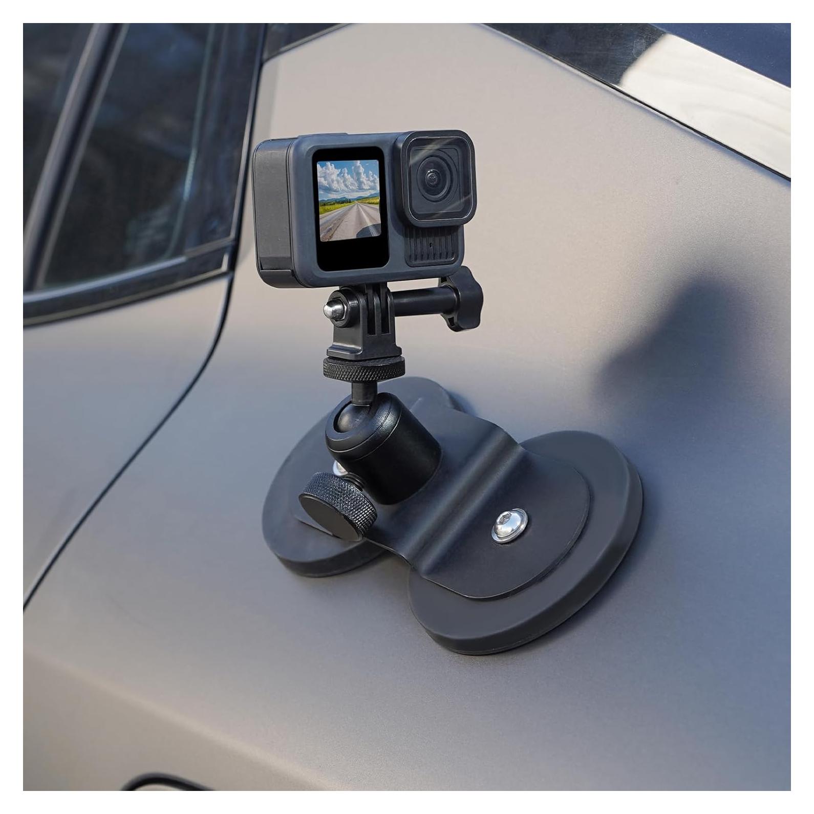 Soporte Magnético para Coche BRDRC para GoPro y Teléfonos