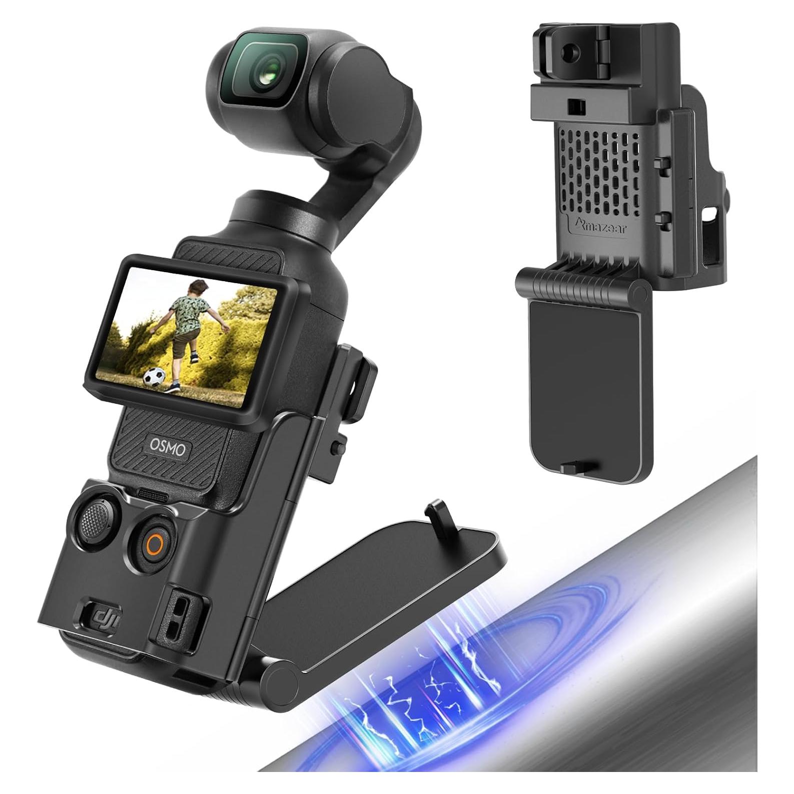Soporte Magnético Amazear para DJI Osmo Pocket 3, Negro